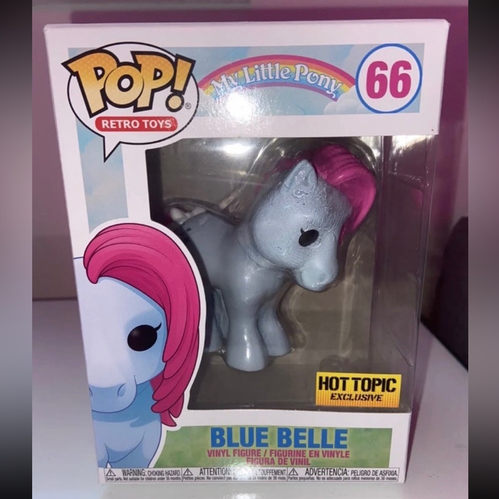 Funko Pop! Blue Belle #66 My Little Pony Hot Topic Exclusive Vinyl Figure